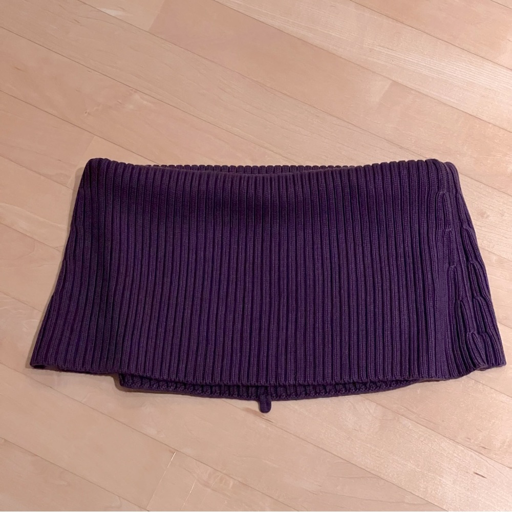 NWT MICHAEL Michael Kors Removable Cowl Neck Long-Sleeve Sweater - Picture 6 of 16